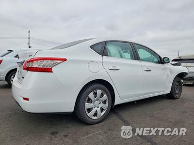 Trzecie zdjęcie samochodu z tyłu: 2014 NISSAN SENTRA SV VIN:3N1AB7AP2EY254683 - miniatura