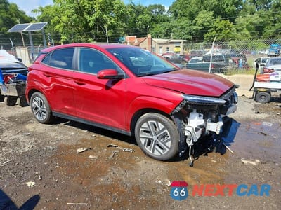 Czwarte zdjęcie samochodu z boku: 2023 HYUNDAI KONA SEL VIN:KM8K33AG3PU190422 - miniatura