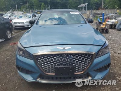 Piąte zdjęcie samochodu w środku: 2018 GENESIS G80 SPORT VIN:KMHGN4JB4JU229410 - miniatura