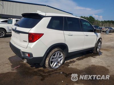 Trzecie zdjęcie samochodu z tyłu: 2025 HONDA PASSPORT EXL VIN:5FNYF8H51SB015210 - miniatura
