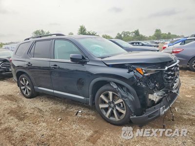 Czwarte zdjęcie samochodu z boku: 2025 HONDA PILOT TOURING VIN:5FNYG1H78SB104228 - miniatura