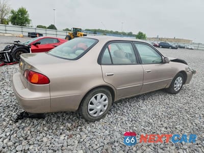 Trzecie zdjęcie samochodu z tyłu: 2002 TOYOTA COROLLA LE VIN:2T1BR12E72C527412 - miniatura