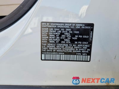 Zdjęcie 13 z 13 samochodu: 2024 VOLKSWAGEN ATLAS SE VIN:1V2HR2CA9RC518904 - miniatura