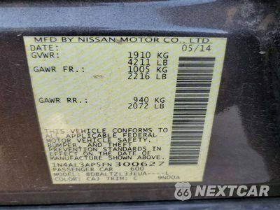 Zdjęcie 12 z 12 samochodu: 2015 NISSAN ALTIMA 2.5 SL VIN:1N4AL3AP5FN300627 - miniatura