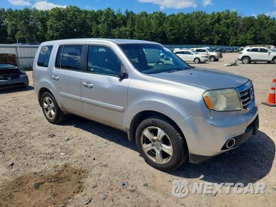 Czwarte zdjęcie samochodu z boku: 2015 HONDA PILOT EX VIN:5FNYF4H40FB030710 - miniatura