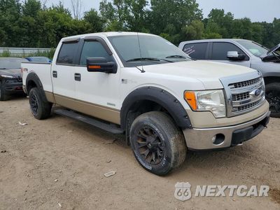 Czwarte zdjęcie samochodu z boku: 2013 FORD F150 SUPERCREW VIN:1FTFW1ET8DFB62768 - miniatura