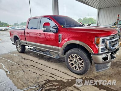 Czwarte zdjęcie samochodu z boku: 2022 FORD F250 SUPER DUTY VIN:1FT7W2BT7NEE73355 - miniatura