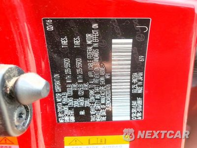 Zdjęcie 12 z 12 samochodu: 2016 LEXUS RX 350 VIN:JTJBZMCA8G2007476 - miniatura