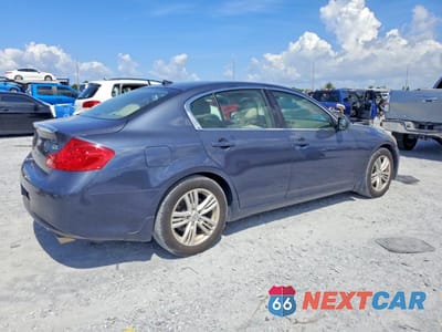 Trzecie zdjęcie samochodu z tyłu: 2012 INFINITI G25 SEDAN BASE VIN:JN1DV6AP2CM700071 - miniatura