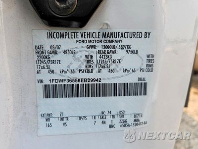 Zdjęcie 12 z 12 samochodu: 2008 FORD F350 VIN:1FDWF36558EB29942 - miniatura