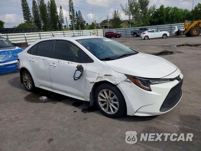 Czwarte zdjęcie samochodu z boku: 2020 TOYOTA COROLLA LE VIN:JTDHPRAE4LJ048189 - miniatura