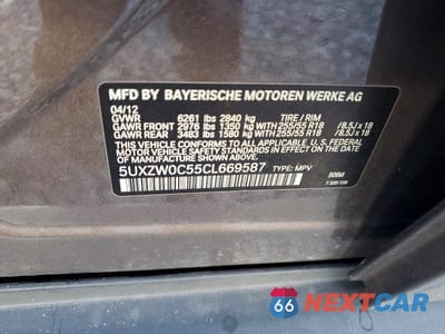 Zdjęcie 14 z 14 samochodu: 2012 BMW X5 XDRIVE35D VIN:5UXZW0C55CL669587 - miniatura