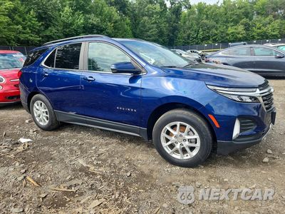 Czwarte zdjęcie samochodu z boku: 2022 CHEVROLET EQUINOX LT VIN:3GNAXUEVXNL272634 - miniatura