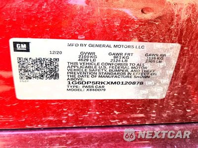 Zdjęcie 12 z 12 samochodu: 2021 CADILLAC CT5 SPORT VIN:1G6DP5RKXM0120878 - miniatura