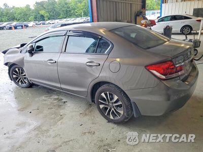 Drugie zdjęcie samochodu z przodu: 2013 HONDA CIVIC EXL VIN:19XFB2F95DE000434 - miniatura