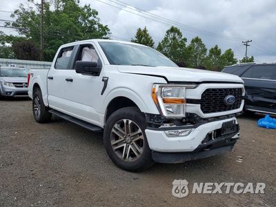 Czwarte zdjęcie samochodu z boku: 2021 FORD F150 SUPERCREW VIN:1FTEW1EP3MFA34100 - miniatura
