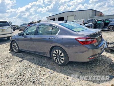 Drugie zdjęcie samochodu z przodu: 2017 HONDA ACCORD HYBRID EXL VIN:JHMCR6F52HC011535 - miniatura