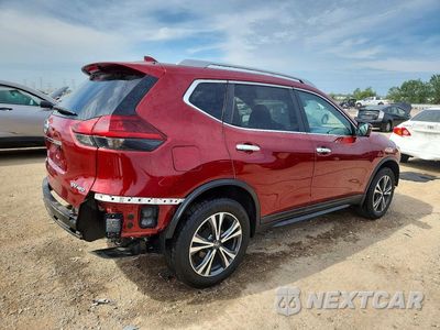 Trzecie zdjęcie samochodu z tyłu: 2019 NISSAN ROGUE SV VIN:5N1AT2MV1KC814524 - miniatura