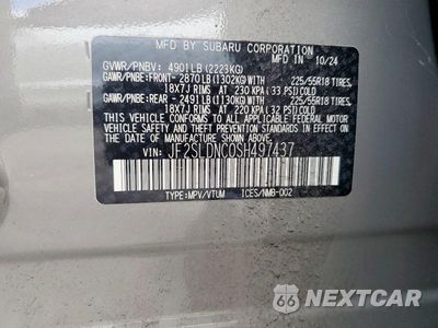 Zdjęcie 12 z 12 samochodu: 2025 SUBARU FORESTER LIMITED VIN:JF2SLDNC0SH497437 - miniatura