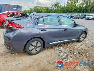 Trzecie zdjęcie samochodu z tyłu: 2020 HYUNDAI IONIQ SE VIN:KMHC75LC7LU197513 - miniatura