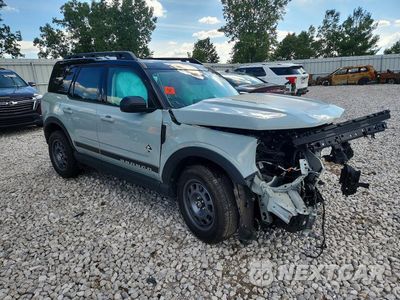 Czwarte zdjęcie samochodu z boku: 2024 FORD BRONCO SPORT OUTER BANKS VIN:3FMCR9C65RRE36875 - miniatura