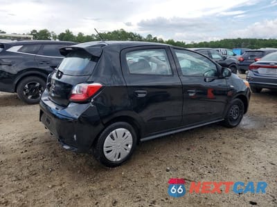 Trzecie zdjęcie samochodu z tyłu: 2024 MITSUBISHI MIRAGE ES VIN:ML32AUHJ0RH035715 - miniatura