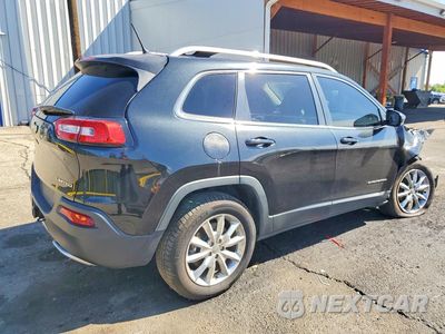 Trzecie zdjęcie samochodu z tyłu: 2014 JEEP CHEROKEE LIMITED VIN:1C4PJMDB5EW145585 - miniatura