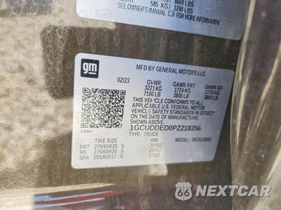 Zdjęcie 12 z 12 samochodu: 2023 CHEVROLET SILVERADO K1500 LT VIN:1GCUDDED0PZ218356 - miniatura
