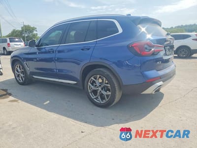 Drugie zdjęcie samochodu z przodu: 2023 BMW X3 SDRIVE30I VIN:5UX43DP07P9P86387 - miniatura