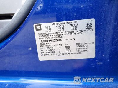 Zdjęcie 12 z 12 samochodu: 2014 CHEVROLET SILVERADO K1500 VIN:1GCVKPEH5EZ204836 - miniatura