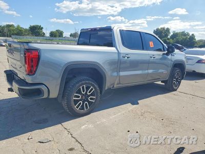 Trzecie zdjęcie samochodu z tyłu: 2023 GMC SIERRA K1500 AT4 VIN:1GTUUEEL9PZ202914 - miniatura
