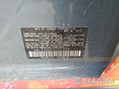Zdjęcie 12 z 12 samochodu: 2025 SUBARU CROSSTREK PREMIUM VIN:JF2GUHDC5S8312391 - miniatura