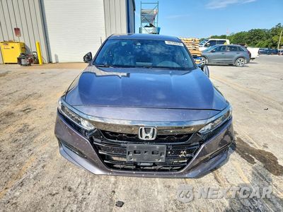 Piąte zdjęcie samochodu w środku: 2018 HONDA ACCORD SPORT VIN:1HGCV1F39JA200913 - miniatura