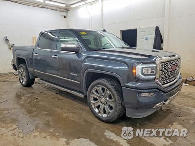 Czwarte zdjęcie samochodu z boku: 2018 GMC SIERRA K1500 DENALI VIN:3GTU2PEJ2JG494879 - miniatura