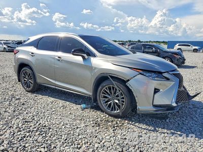 Czwarte zdjęcie samochodu z boku: 2019 LEXUS RX 350 F SPORT VIN:2T2BZMCA6KC178445 - miniatura