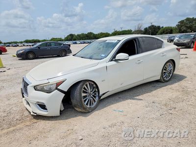 2018 INFINITI Q50 3.0T LUXE JN1EV7AR6JM442002 - główne zdjęcie licytacji z USA - miniatura