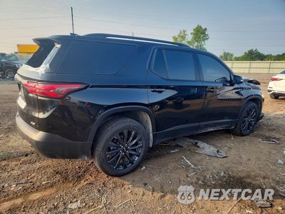 Trzecie zdjęcie samochodu z tyłu: 2023 CHEVROLET TRAVERSE RS VIN:1GNEVJKW2PJ128637 - miniatura