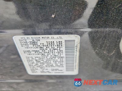 Zdjęcie 13 z 13 samochodu: 2009 NISSAN MURANO S VIN:JN8AZ18U59W014806 - miniatura