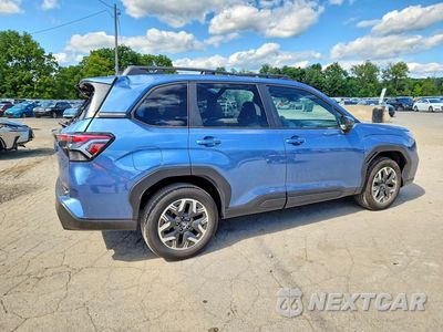 Trzecie zdjęcie samochodu z tyłu: 2025 SUBARU FORESTER PREMIUM VIN:JF2SLDDC3SH523854 - miniatura