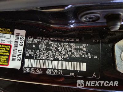 Zdjęcie 13 z 13 samochodu: 2012 TOYOTA SEQUOIA PLATINUM VIN:5TDDW5G12CS059404 - miniatura