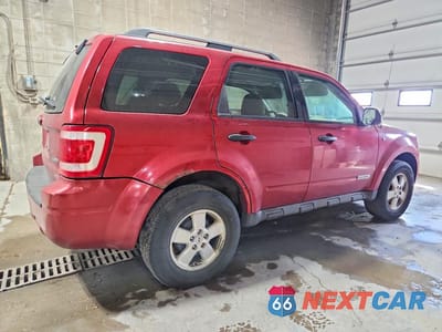 Trzecie zdjęcie samochodu z tyłu: 2008 FORD ESCAPE XLT VIN:1FMCU93168KE74976 - miniatura