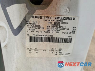 Zdjęcie 13 z 13 samochodu: 2015 FORD F550 SUPER DUTY BOX TRUCK VIN:1FDUF5GT1FEA32069 - miniatura