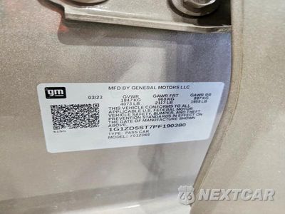 Zdjęcie 12 z 12 samochodu: 2023 CHEVROLET MALIBU LT VIN:1G1ZD5ST7PF190380 - miniatura