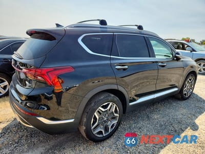 Trzecie zdjęcie samochodu z tyłu: 2021 HYUNDAI SANTA FE LIMITED VIN:5NMS44AL6MH316456 - miniatura