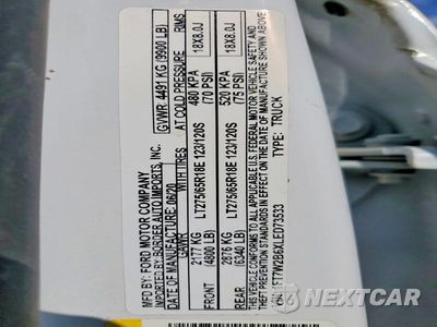 Zdjęcie 12 z 12 samochodu: 2020 FORD F250 SUPER DUTY VIN:1FT7W2B6XLED73533 - miniatura
