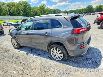 Drugie zdjęcie samochodu z przodu: 2016 JEEP CHEROKEE LIMITED VIN:1C4PJMDS0GW300160 - miniatura