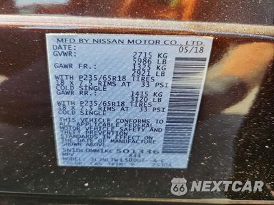 Zdjęcie 13 z 13 samochodu: 2019 INFINITI QX60 LUXE VIN:5N1DL0MM1KC501336 - miniatura