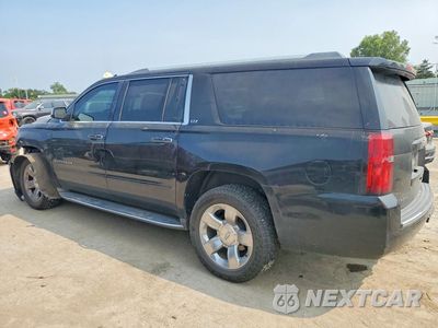 Drugie zdjęcie samochodu z przodu: 2015 CHEVROLET SUBURBAN K1500 LTZ VIN:1GNSKKKCXFR738308 - miniatura