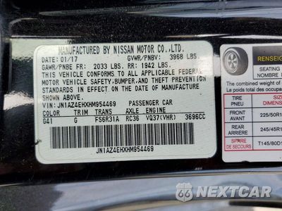 Zdjęcie 12 z 12 samochodu: 2017 NISSAN 370Z BASE VIN:JN1AZ4EHXHM954469 - miniatura