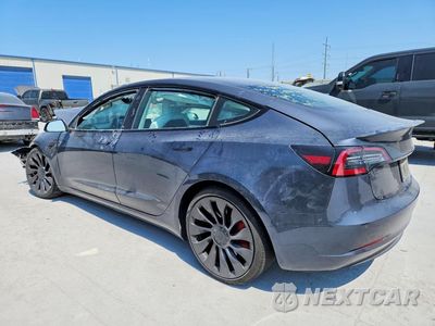 Drugie zdjęcie samochodu z przodu: 2022 TESLA MODEL 3 VIN:5YJ3E1ECXNF114118 - miniatura
